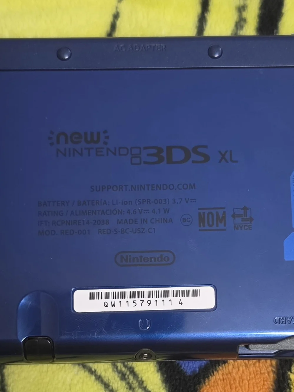 Monster Hunter Generations Special Edition New 3ds xl - Blue